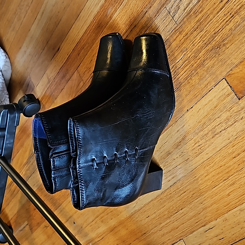 Black booties